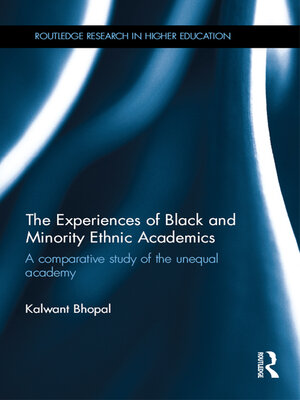 cover image of The Experiences of Black and Minority Ethnic Academics